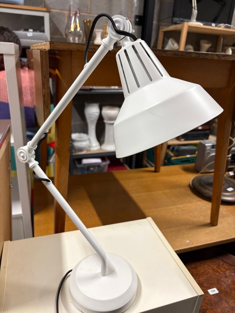 Lot 192: Adjustable Angle poise type lamp