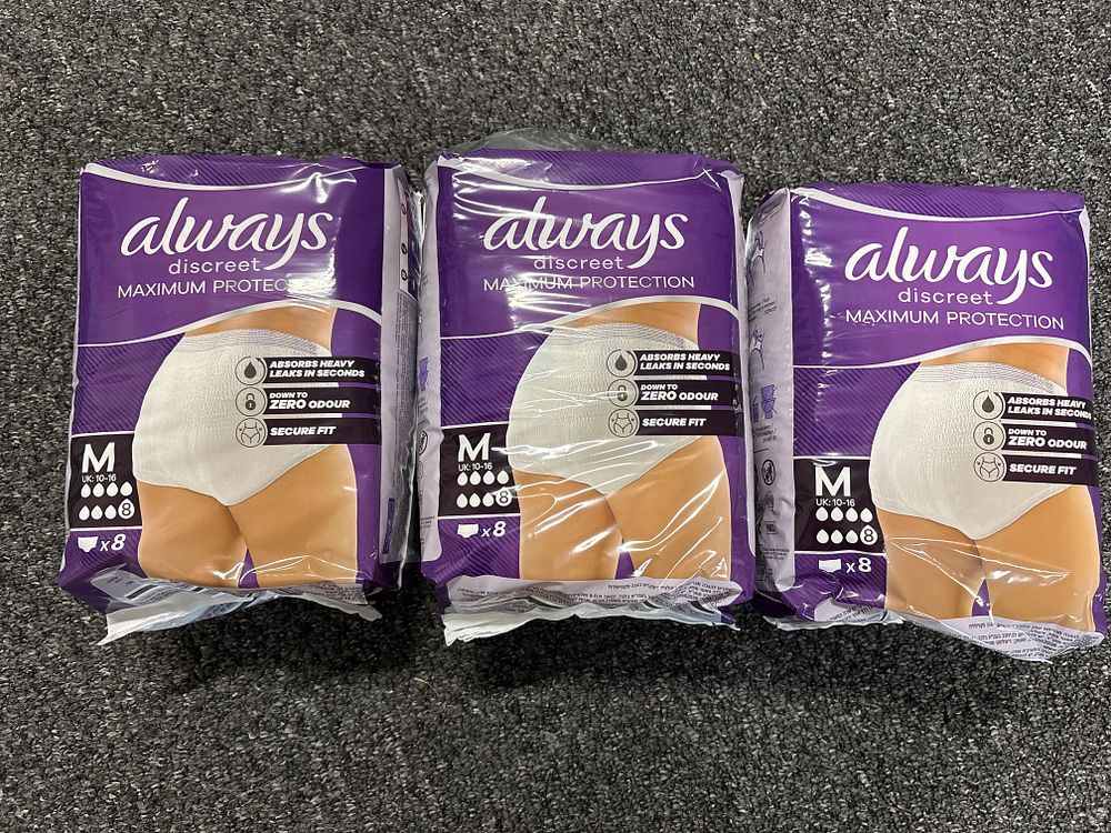 Lot 151: Three New Packs Always Discreet