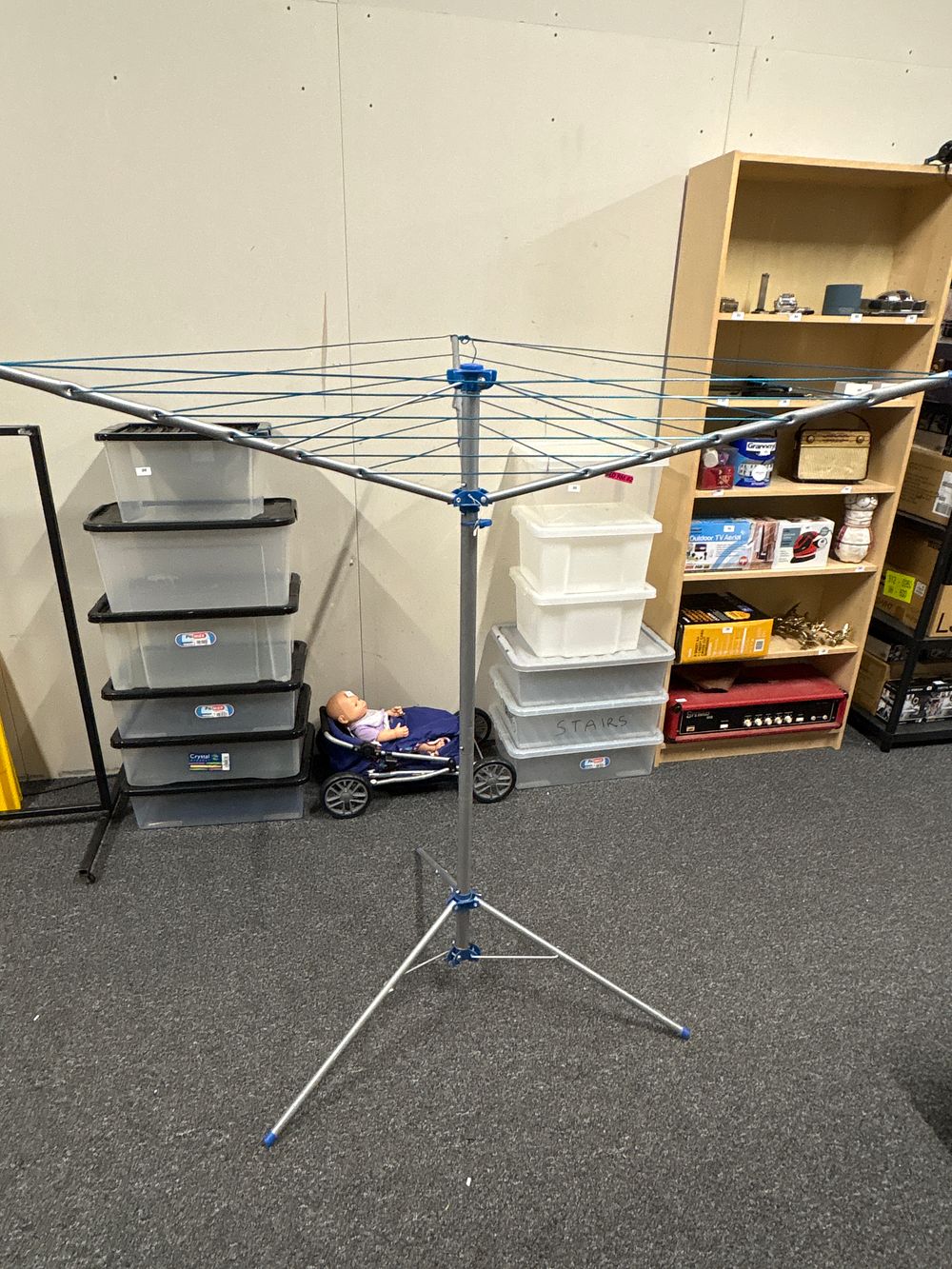 Lot 156: Freestanding Camping Clother Airer