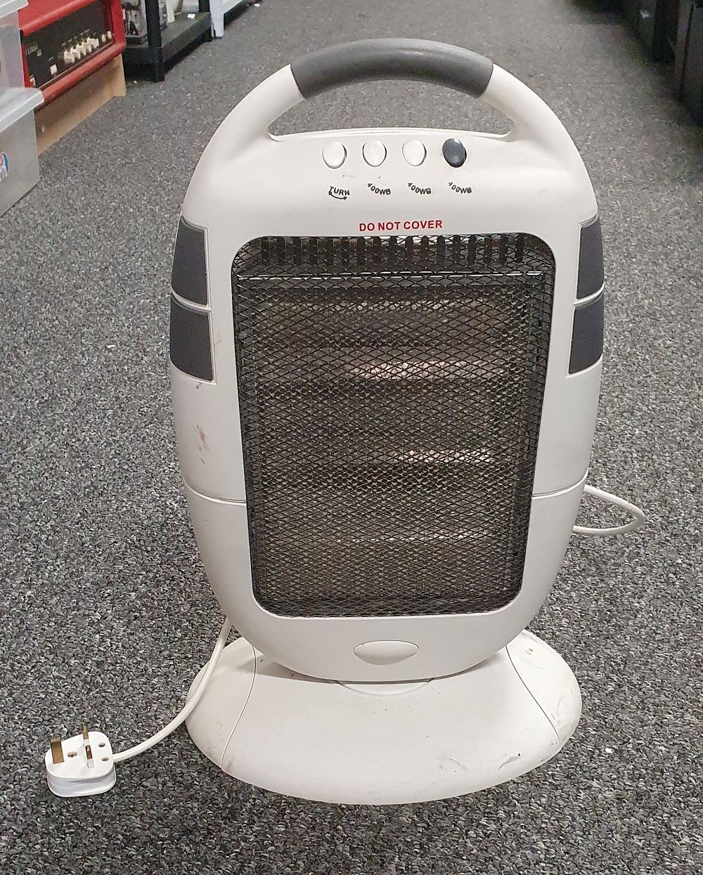 Lot 187: Small electric heater