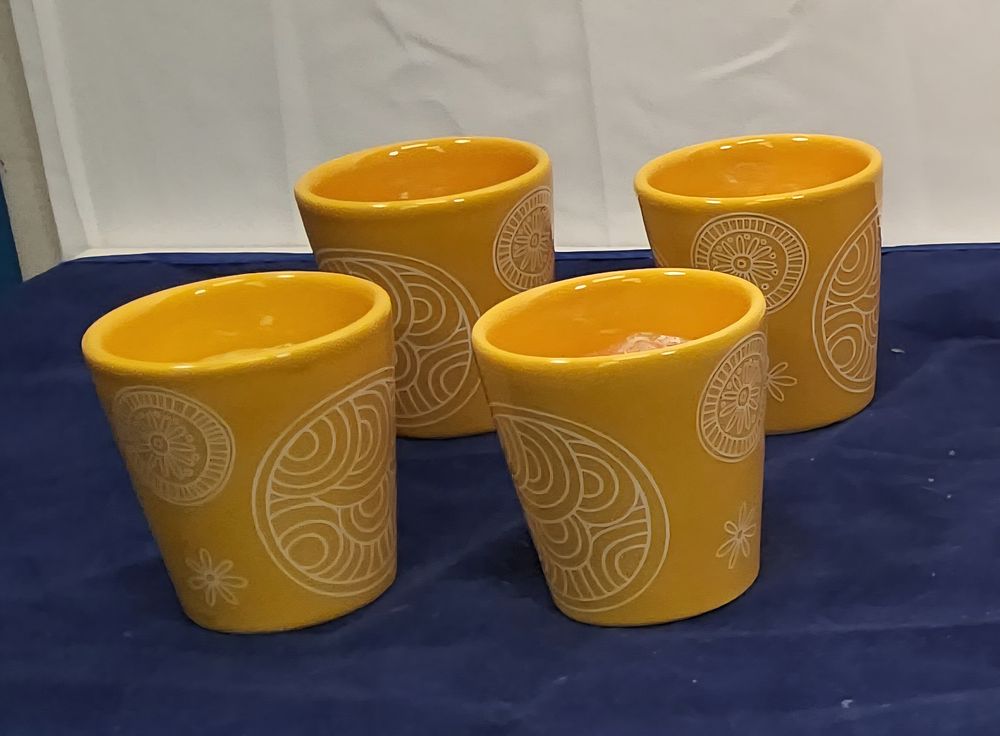 Lot 155: 4 x Votive Candle holders