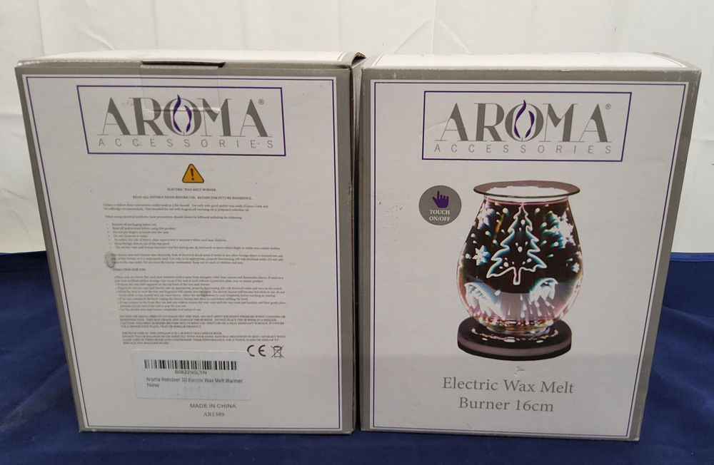 Lot 156: Pair of "Aroma Accessories" Electric Wax Melt Burners .