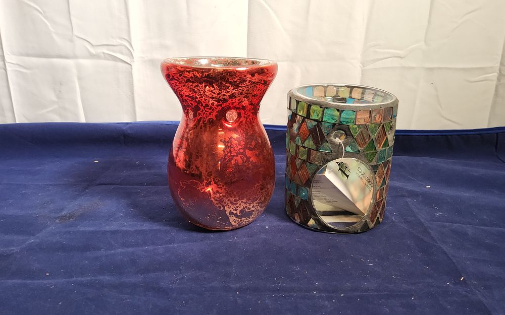 Lot 165: Wax melters x 2