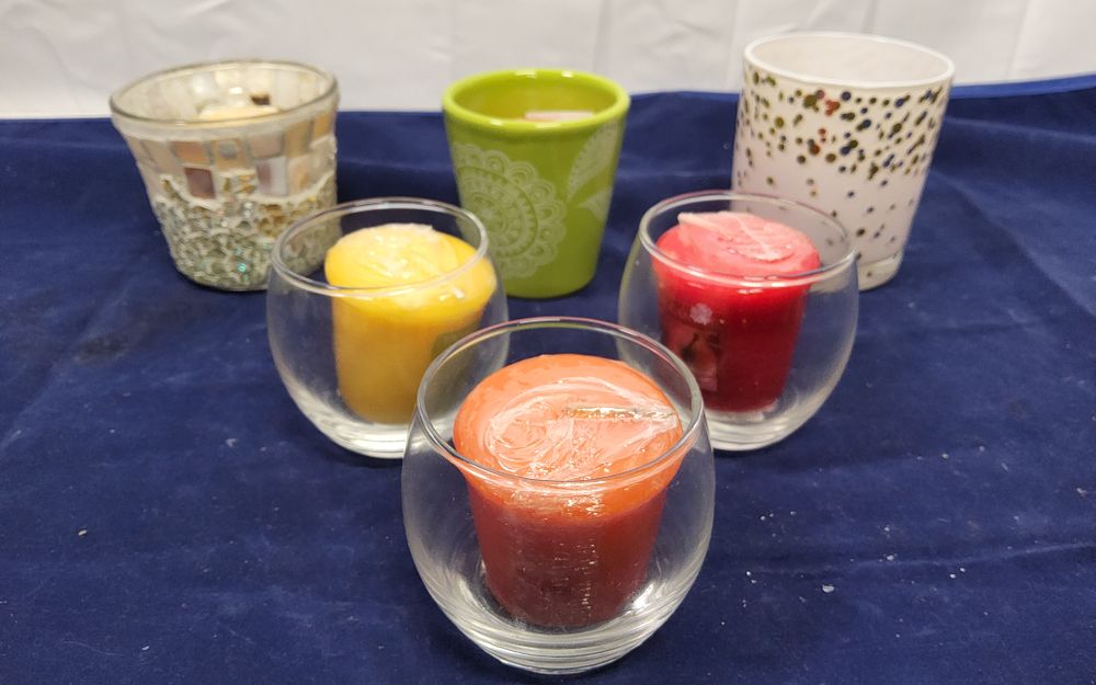 Lot 167:  YANKEE CANDLE Votive candle x 6. (Various).