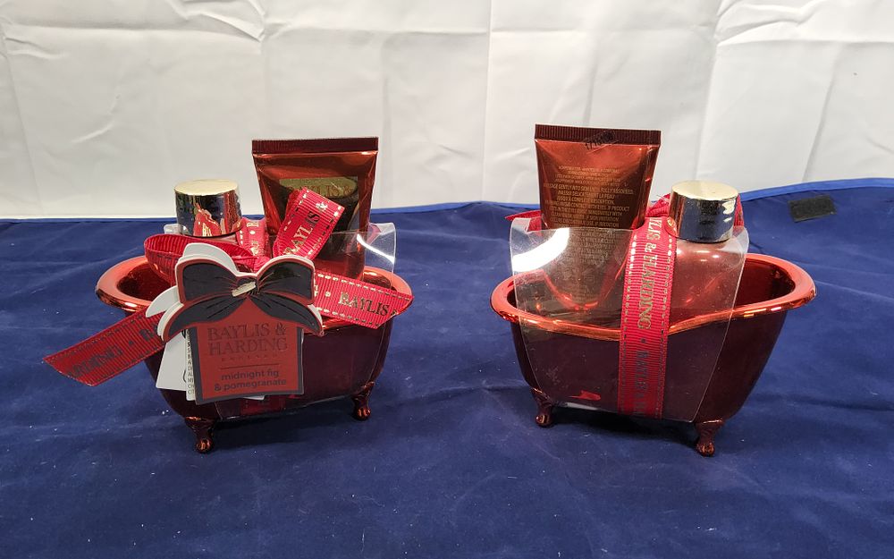 Lot 169: 2 Baylis & Harding Bath individual sets.