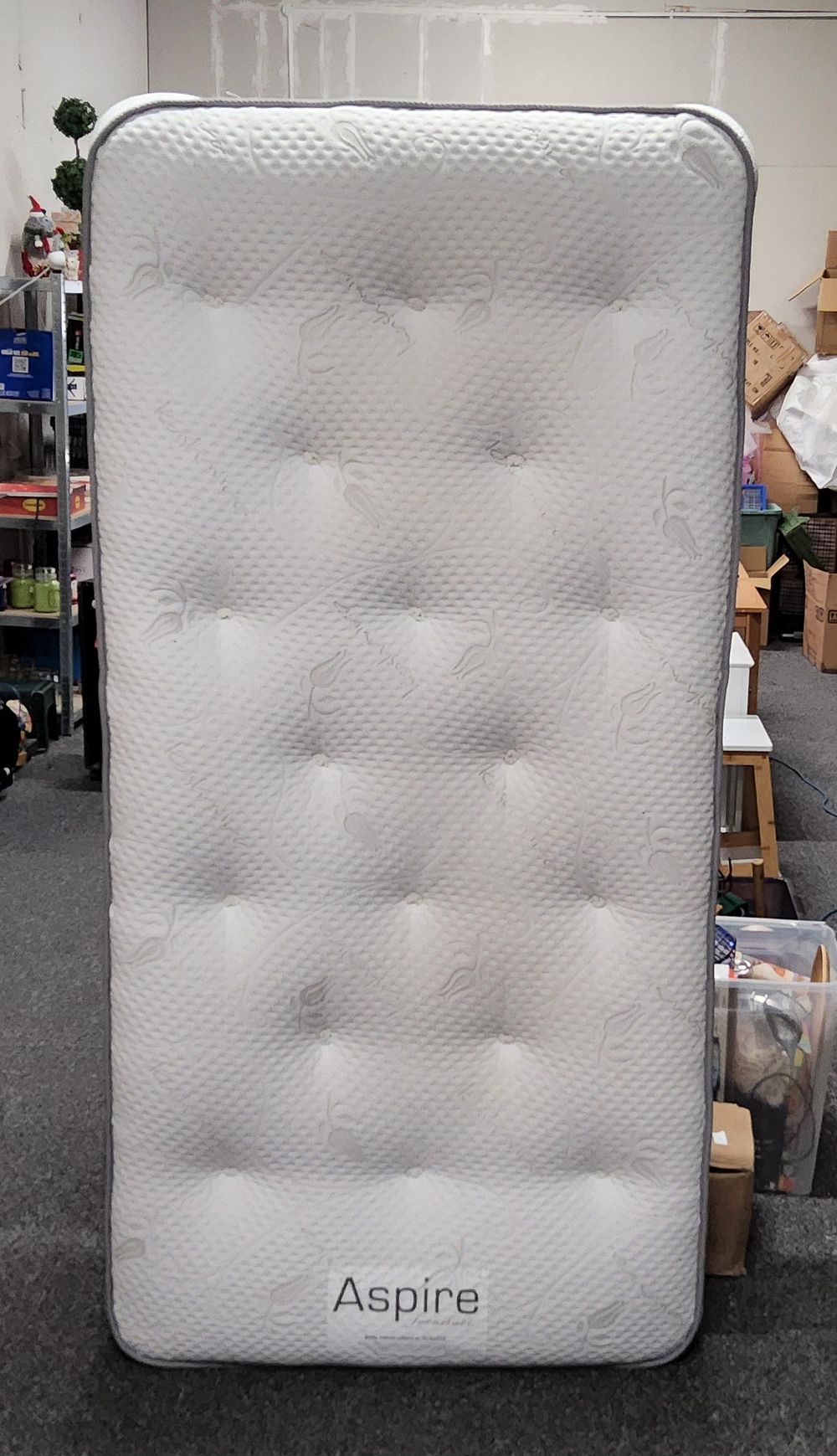 Lot 206: Single bed mattress.