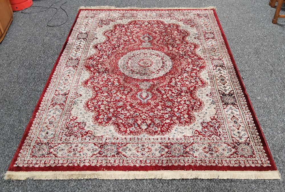 Lot 214: TURKISH RUG.