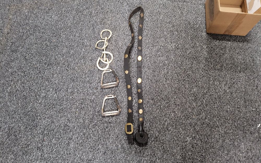 Lot 217: Horse Bridle & bit.
