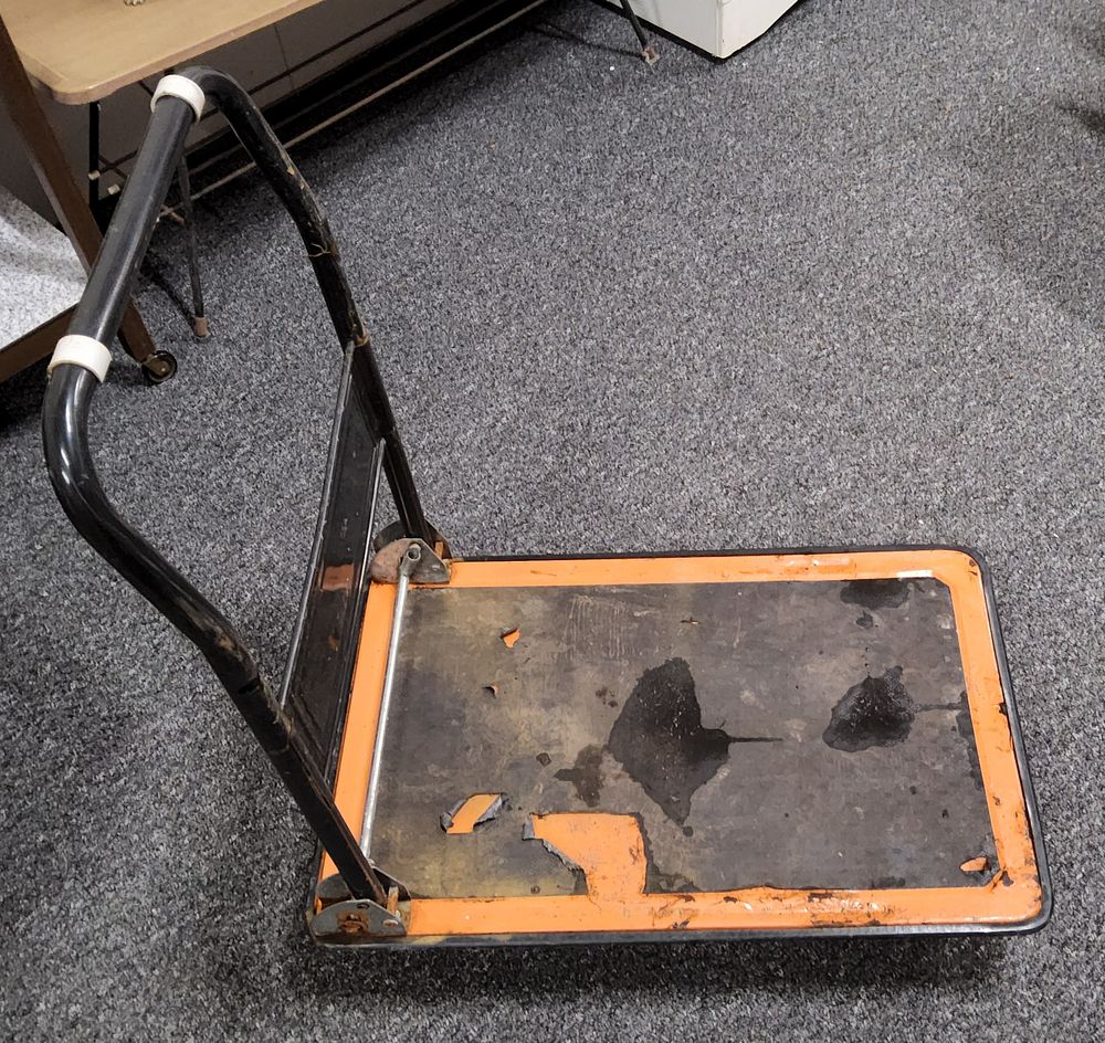 Lot 218: Sack truck, Collapsable.
