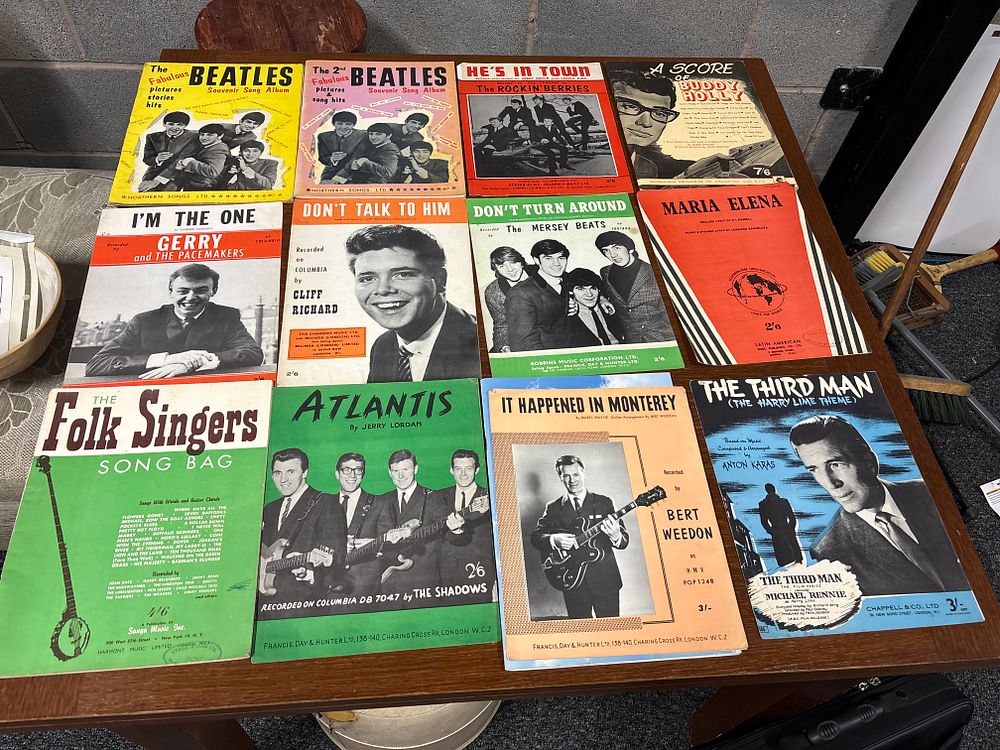 Lot 179: Collection of Music Books