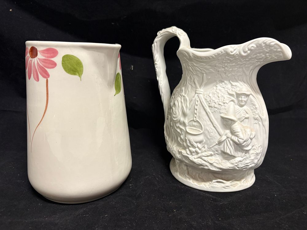 Lot 261: Portmeirion Porcelain Jug and a Broadhurst Kathie Winkle Designed Jug