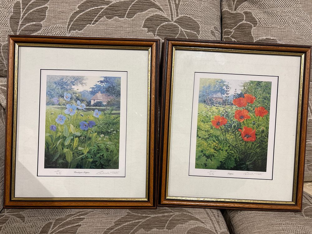 Lot 220a: Pair of Signed Limited Edition Prints 13 x 15 inches