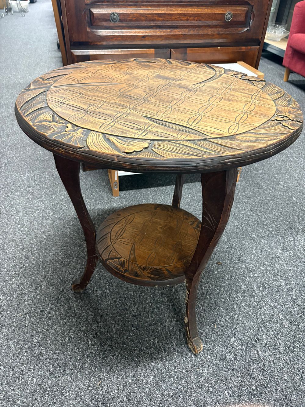 Lot 238: Two Tier Round Table