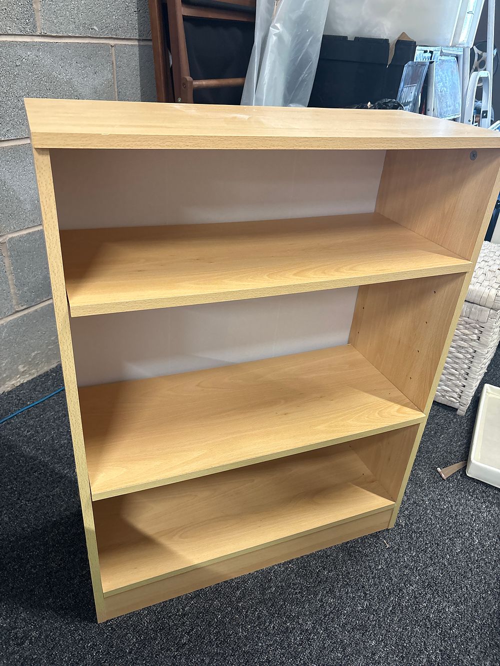 Lot 245: Three Shelf Book Case