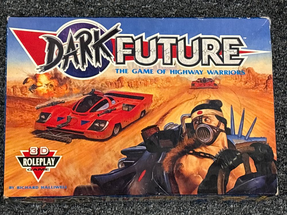 Lot 282: Retro Dark Future Roleplay game. As Found