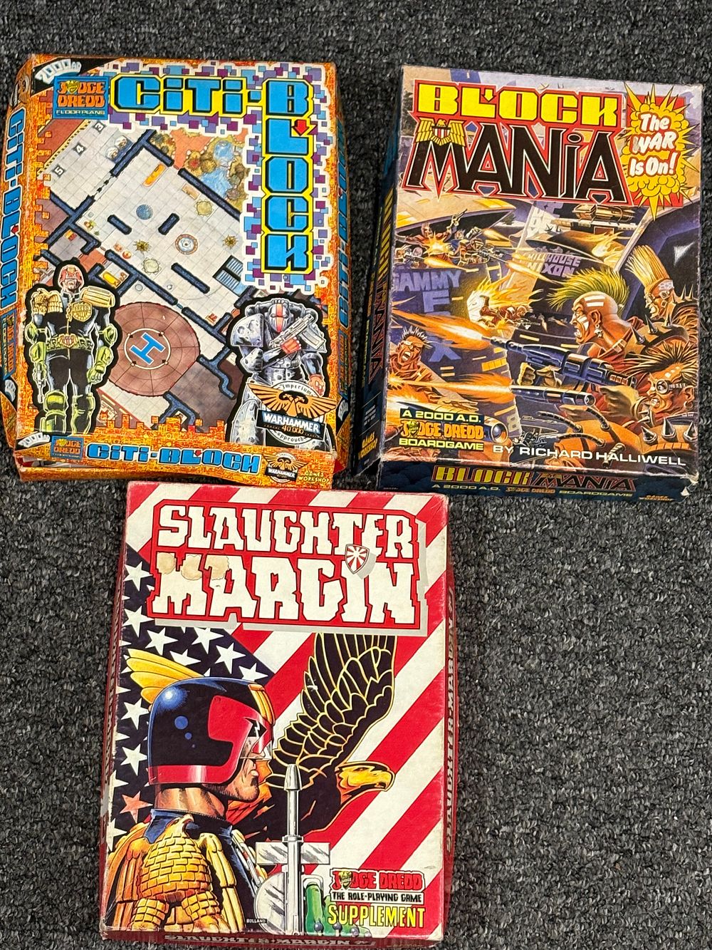 Lot 283: Three Retro Games Workshop Games