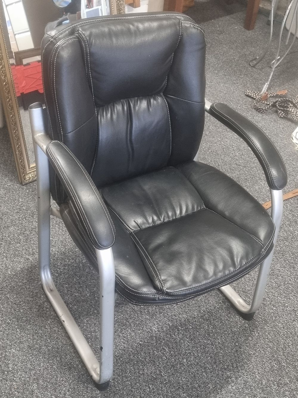 Lot 252a: Metal Framed Chair