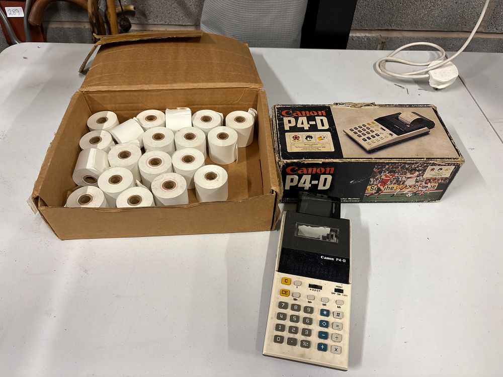 Lot 241a: Cabin P4-D Electronic Calculator