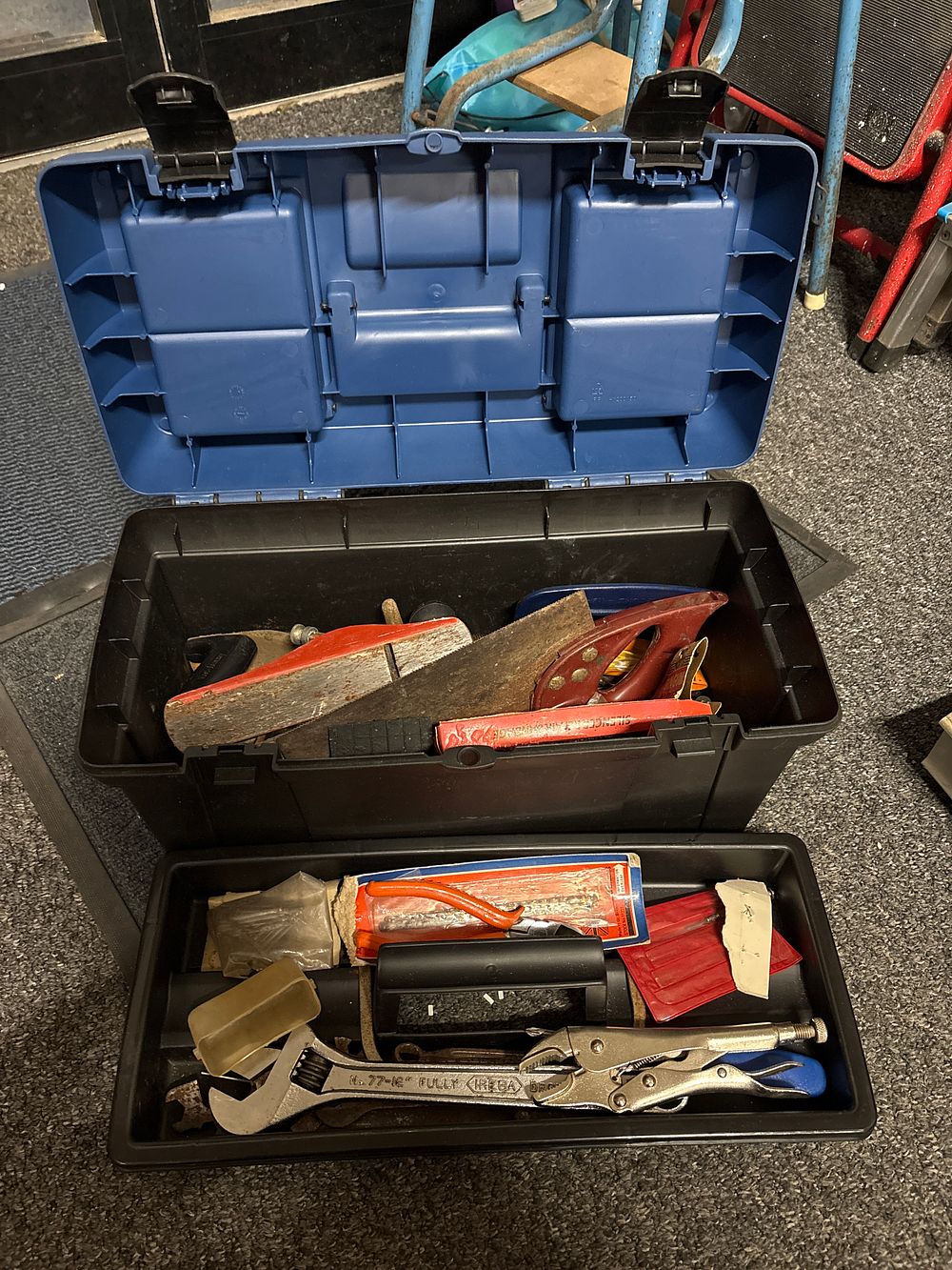 Lot 299a: ZAG Toolbox and Contents