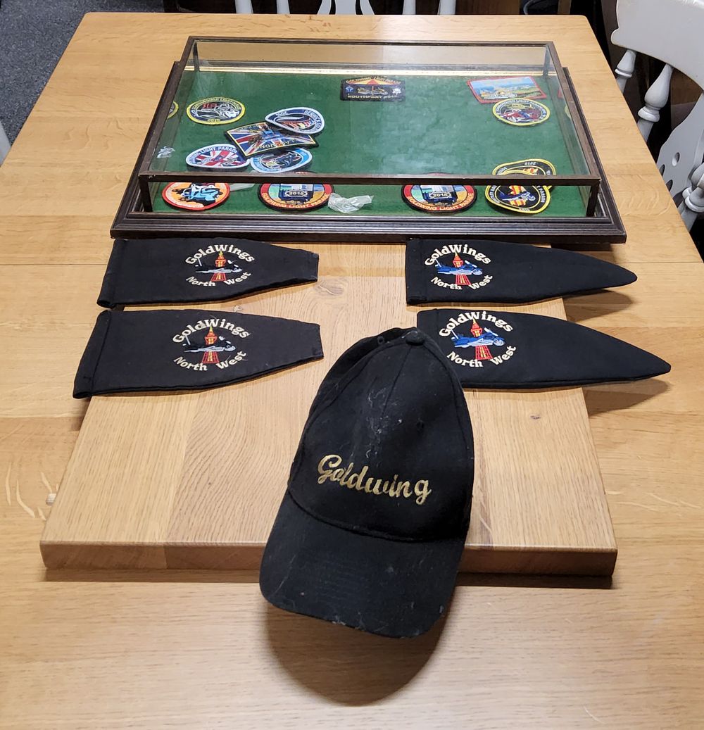 Lot 149: Honda "Goldwing" Northwest club memorabilia