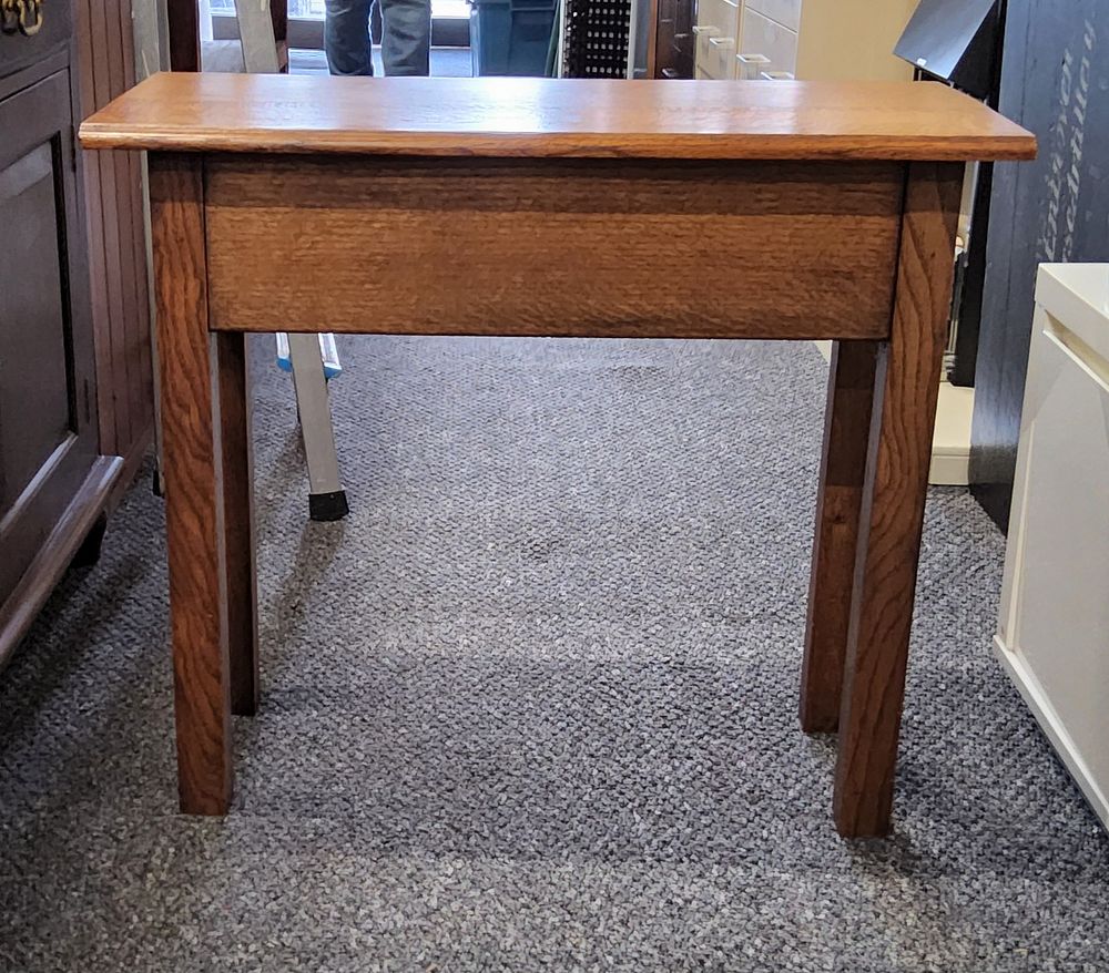 Lot 159:  Oak Hall Table.