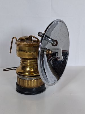 Rass Carbixe Lamp. As pictured