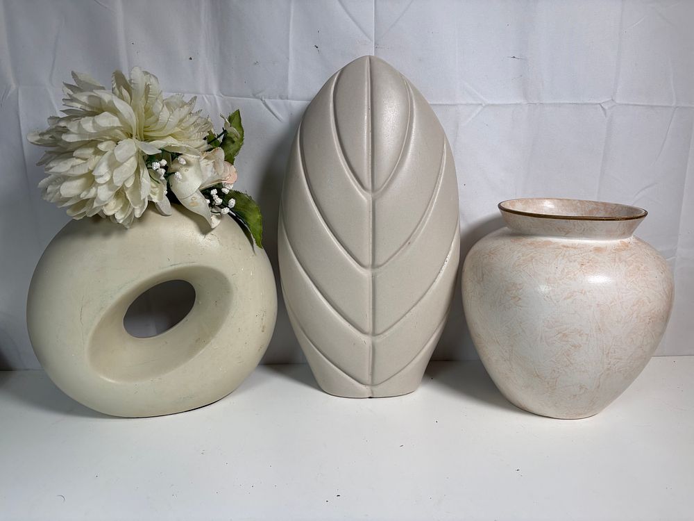 Lot 153: Three Decorative Vases