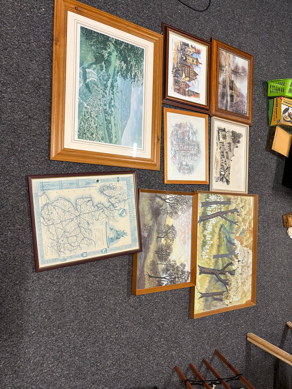 Lot 157: Eight Framed Pictures