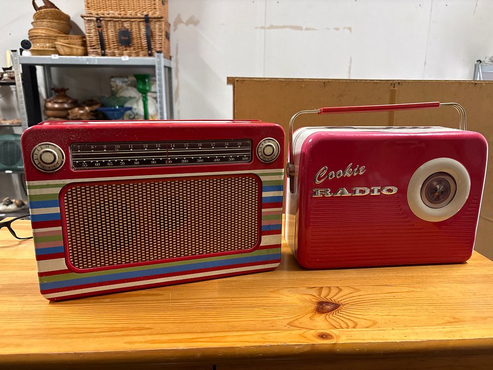 Lot 158: Two Radio Retro Biscuit Tins