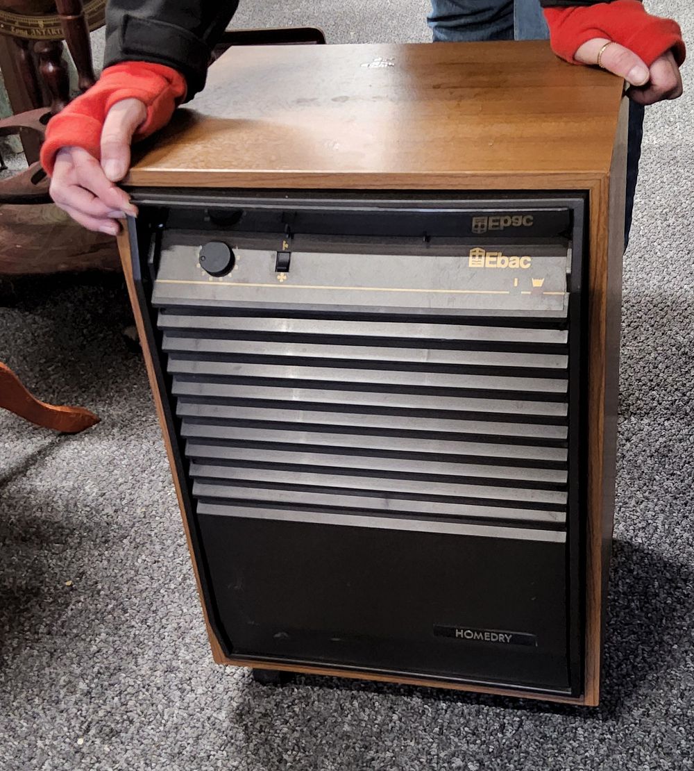 Lot 265: Ebac HomeDry dehumidifier. Working when tested.