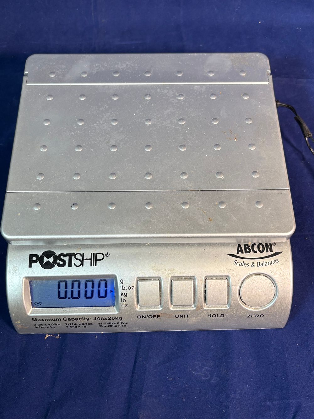 Lot 283: Set of 20kg Electronic Postage Scales