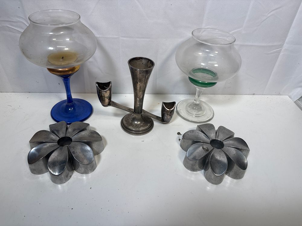 Lot 197: Selection of Candle Holders