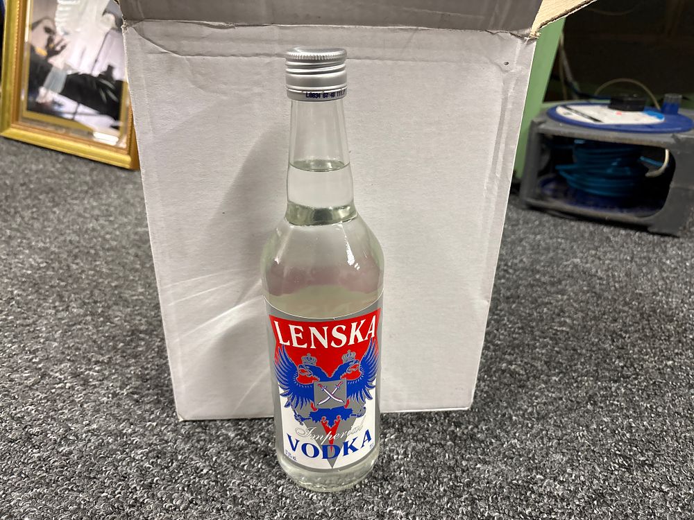 Lot 243: Lenska Case of 6 70cl Bottles of Vidka