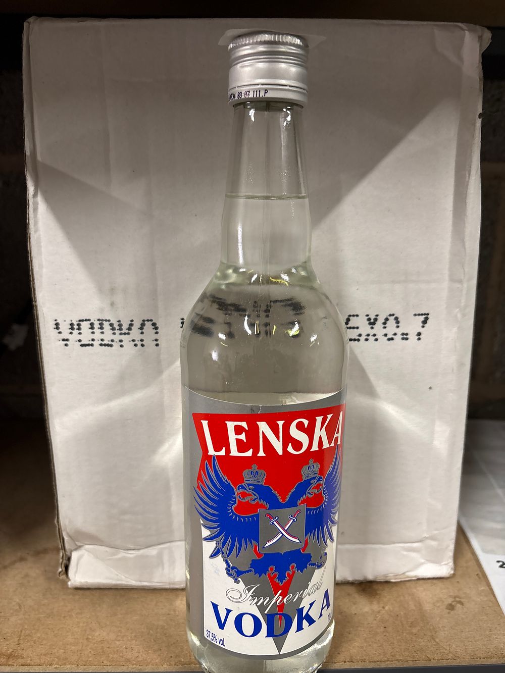 Lot 244: Lenska Case of 6 70cl Bottles of Vidka