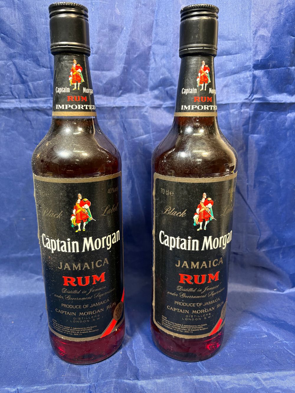Lot 261: Two 70cl Bottles of Captain Morgan Jamaica Rum