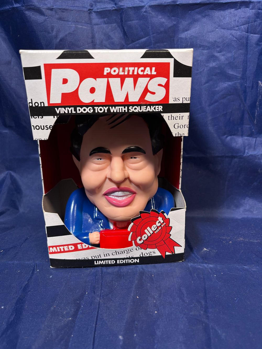 Lot 326: Boxed Political Paws Gordon Brown Figure