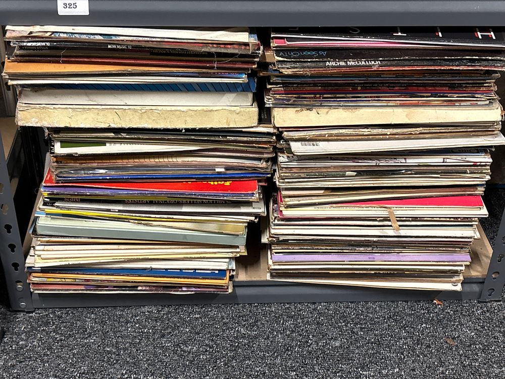 Lot 329: Large Selection of LP Records