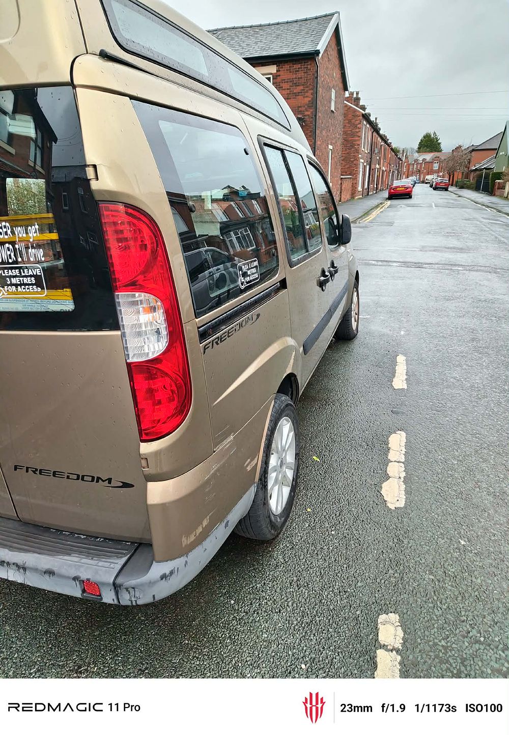 Lot 331: High Roof Fiat Freedom Doblo With Ramp For Disabled access.