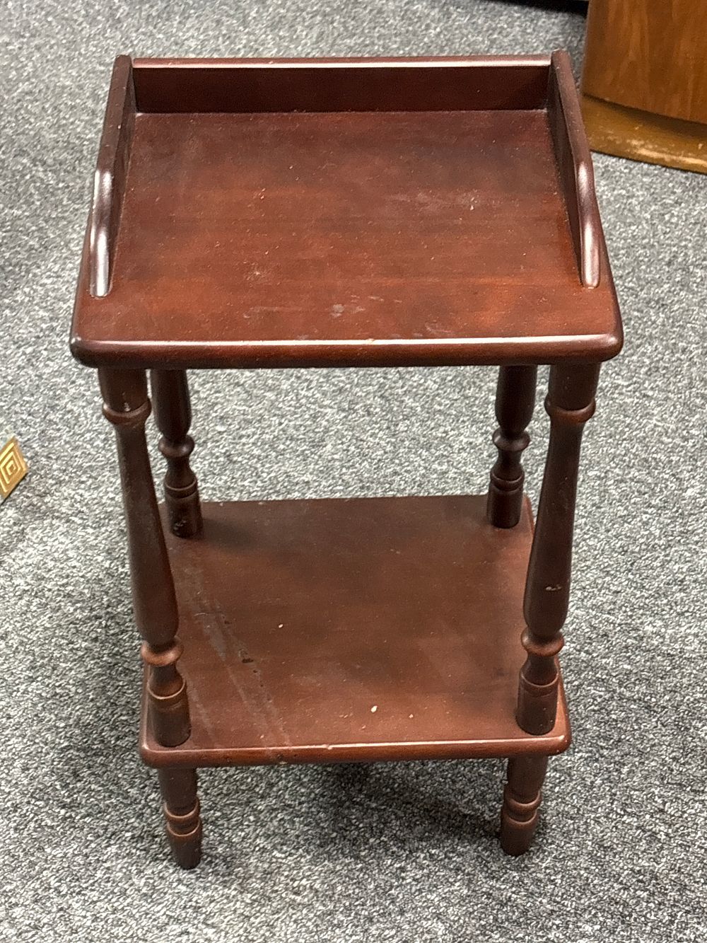 Lot 348: Small Mahogany Side Table