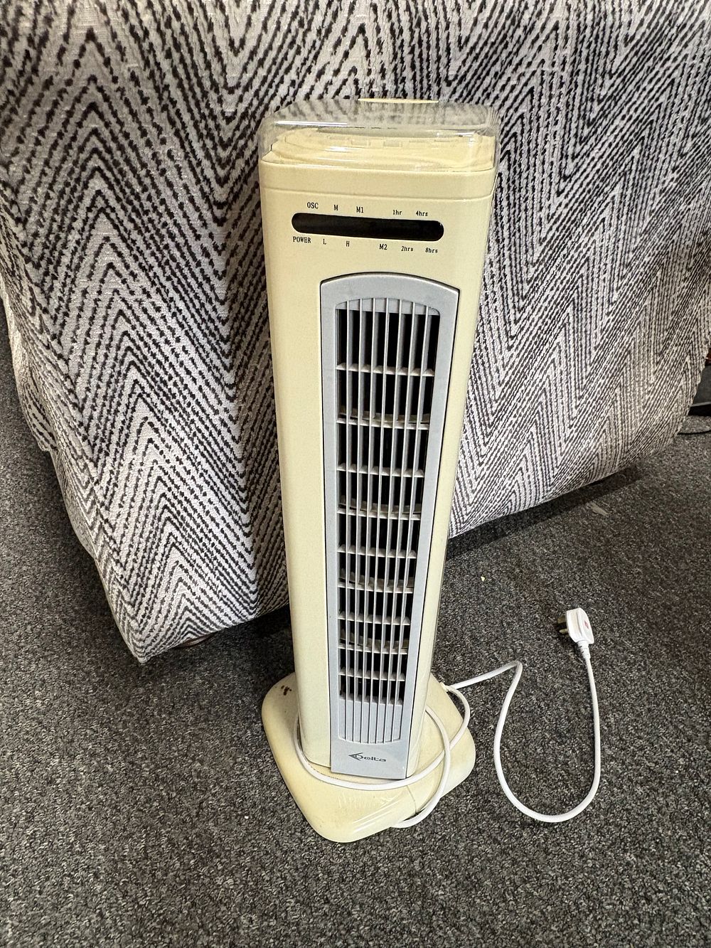Lot 351: Working Tower Fan with Remote