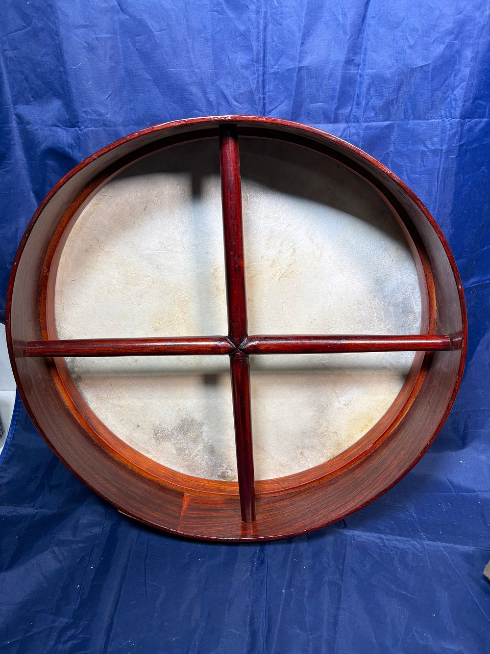 Lot 393: 17.5 inch Celtic Bodhran drum