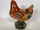 Vintage Hand Painted Ceramic Rooster. Just under 8” tallImage - 1