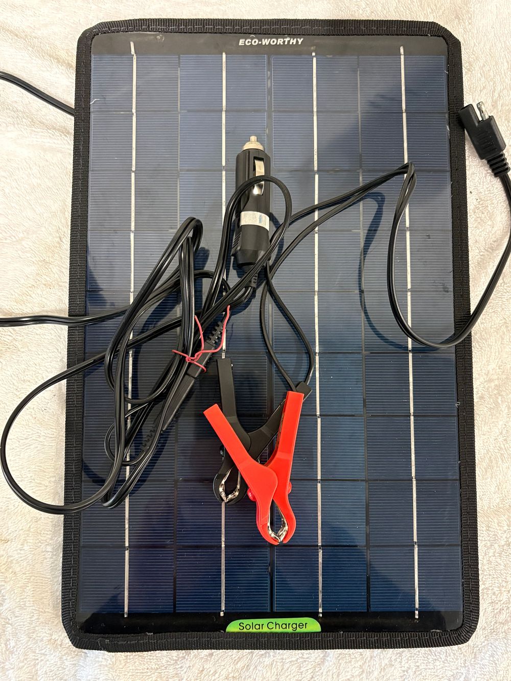 Eco-Worthy Solar Charger. What use is this in the UK ?