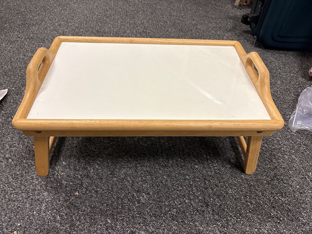 Lot 180: Handy Bed Tray with legs
