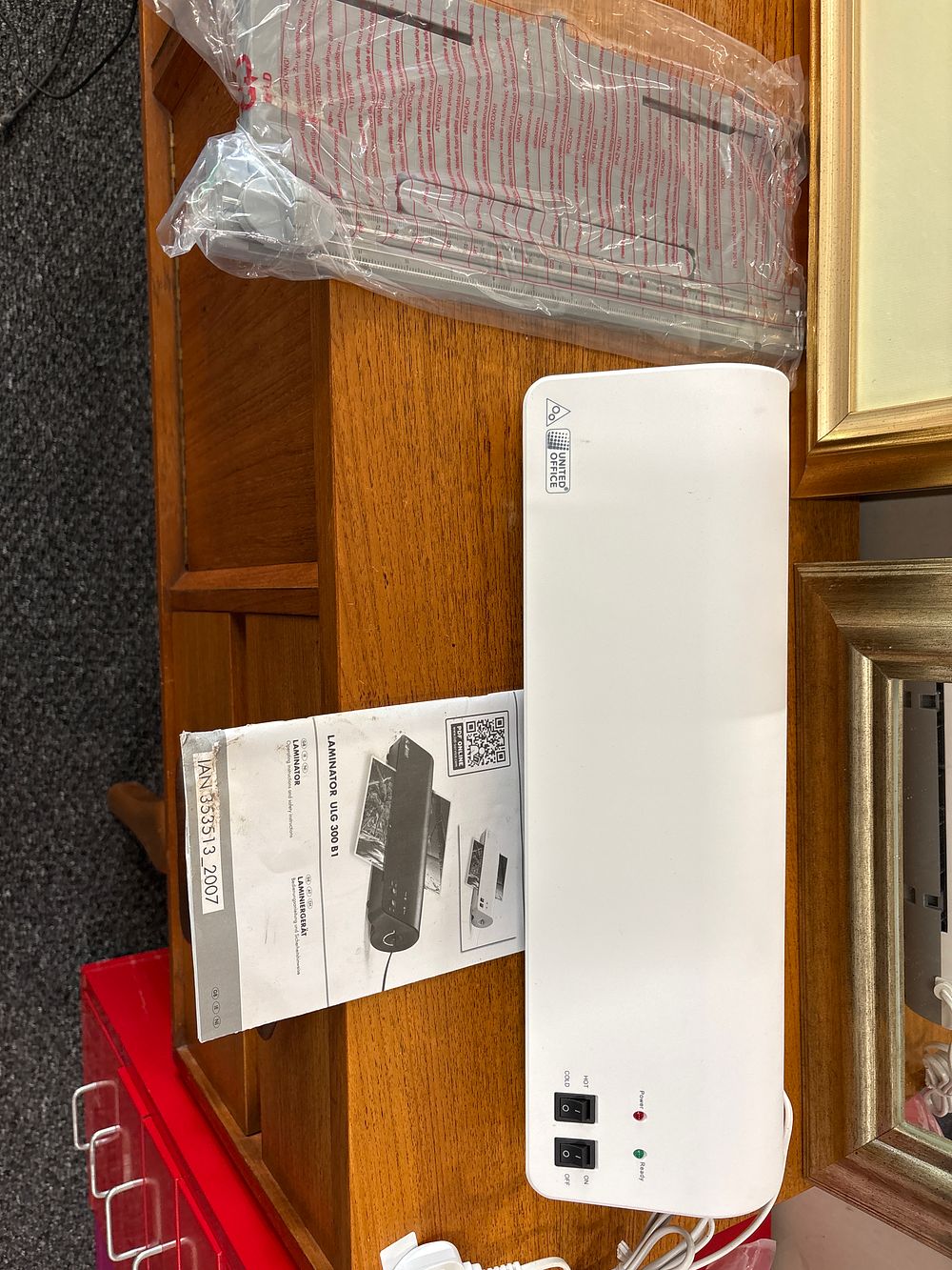 Lot 189: A3 Laminator Appears Unused