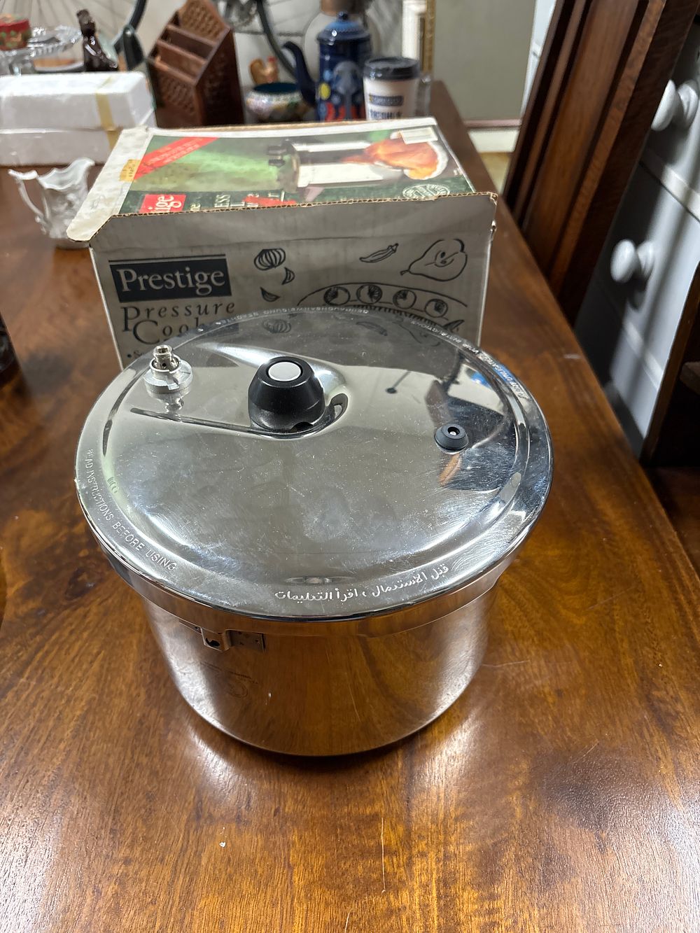 Lot 221: Unused Prestige Pressure Cooker