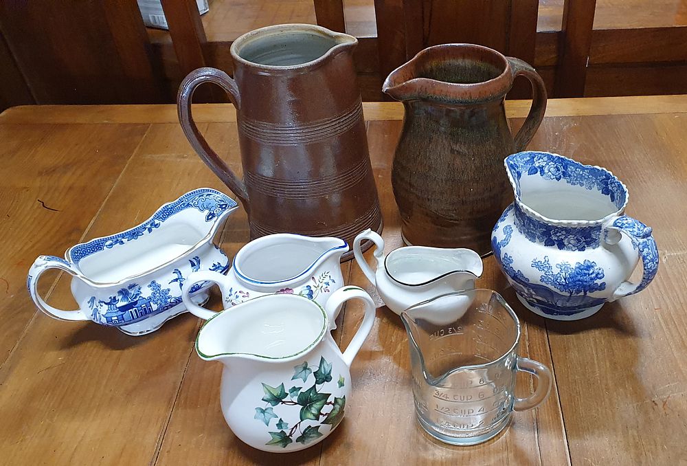 Lot 234: Mixed selection of jugs