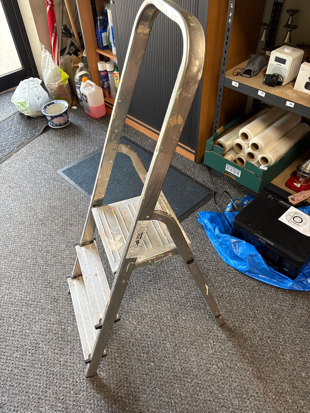 Lot 278: Aluminium Stepladder