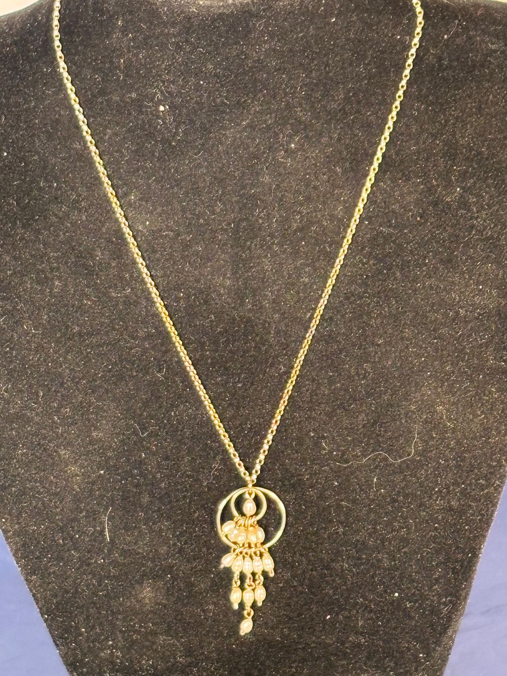 Lot 195: Sterling Silver 18” Chain with Pendant