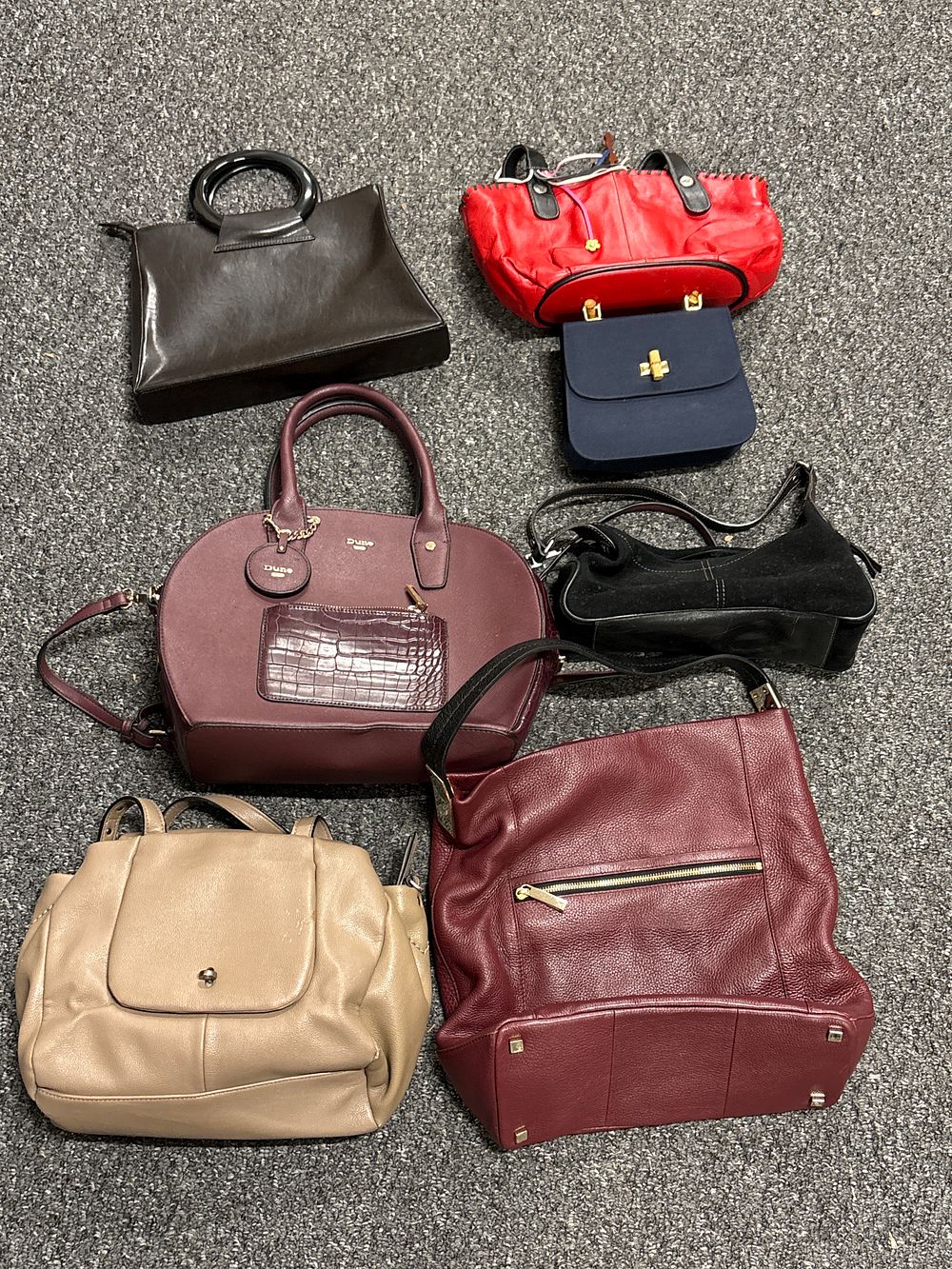 Lot 215: Seven Handbags